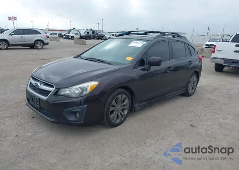 2013 Subaru Impreza 2.0I Sport Limited from USA, damaged, VIN JF1GPAS65D2827638